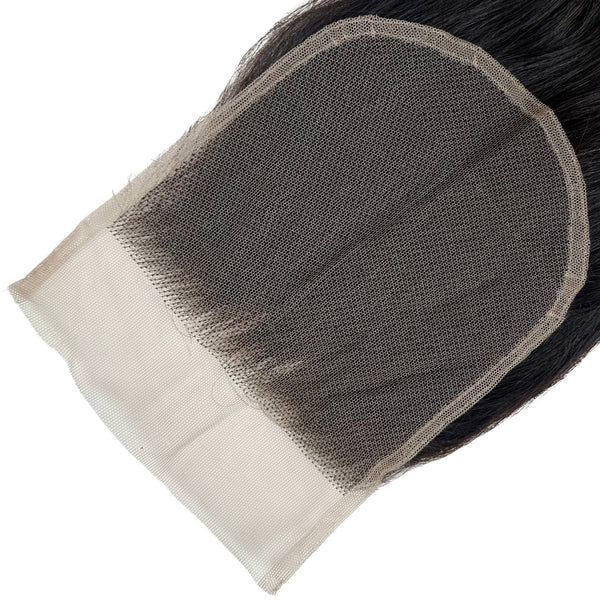 Raw Vietnamese Straight 5x5 Swiss Closure