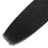 Yaki Straight Bulk Human Hair Extensions
